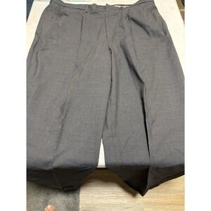 GIORGIO ARMANI wide leg pants 38X32 Gray Cuffed